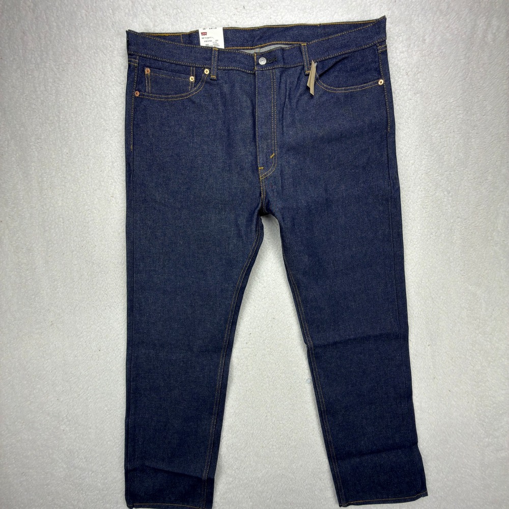 Levis 505 Regular Fit Jeans Mens 40x32 Dark Wash Indigo Straight‎ Leg NWT